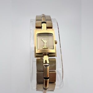 Breda 'Relic' Gold and Metal Bracelet Watch, 16MM